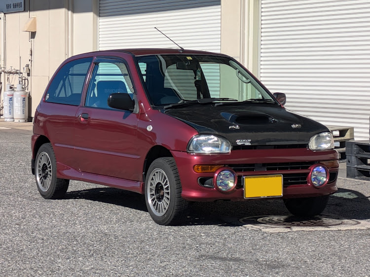 ヴィヴィオRX-Rの冬タイヤ・ヴィヴィオRX-Rに関するカスタム事例の投稿画像1枚目