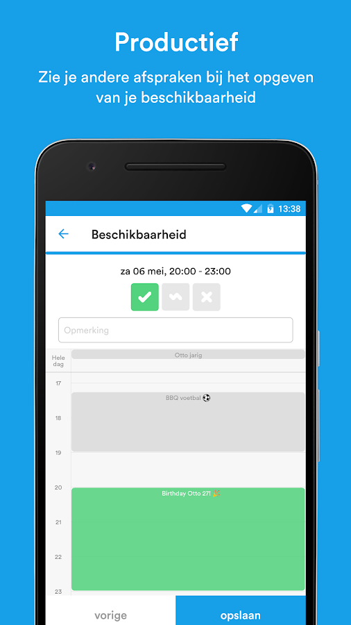 Datumprikker Androidapps op Google Play