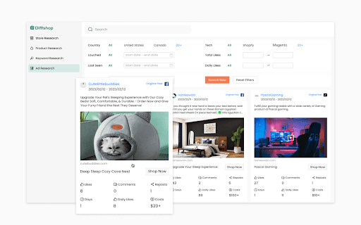 E-commerce Product Research & Image Search Tool Preview 4
