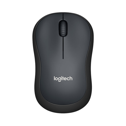 Chuột máy tính không dây Logitech M221 (Xám)