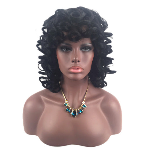 Title 4, Womens Rose Net Short Curly Wig Headgear provi...