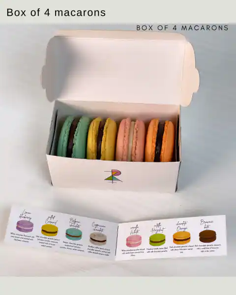 Box Of 4 Macrons