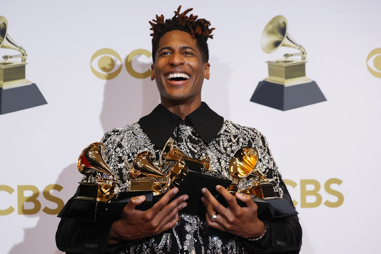 Jon Batiste won big at the Grammys.