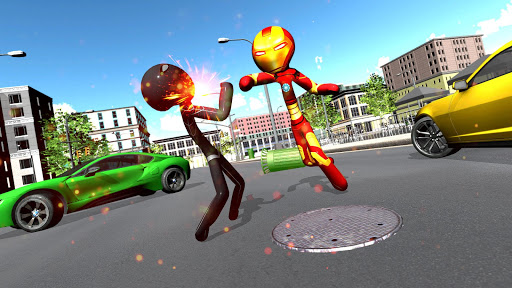 Iron Stickman Rescue Iron Robot Rescue Mission