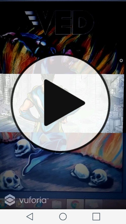 Android application TBS Planet Augmented Reality screenshort