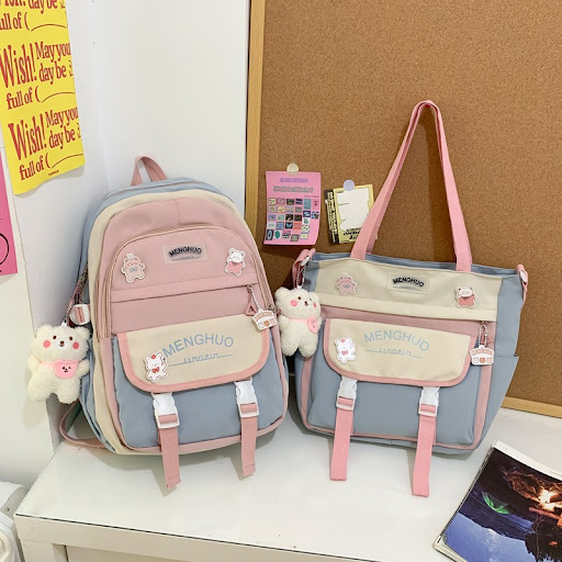 Title 3, Large Capacity College Students Backpack Klein...