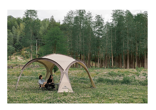 Title 1, Campsite Dome Canopy Sunshade with Ventilation....
