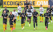 Kaizer Chiefs players warming up during a media open day at the Kaizer Chiefs Village  in Johannesburg on February 19 2020. Chiefs' Village has been closed this week due to an outbreak of Covid-19.