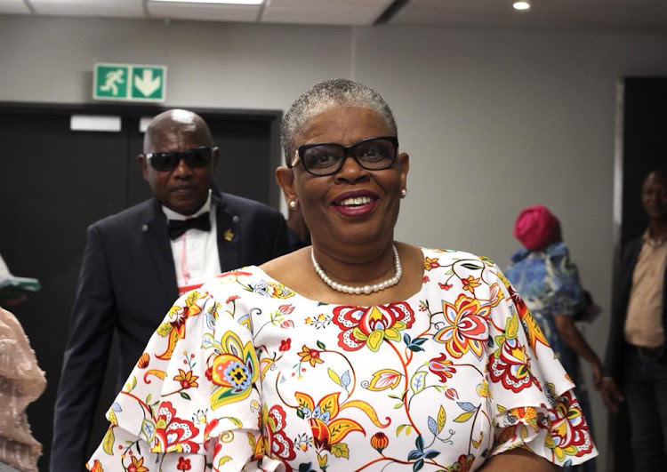 Former eThekwini mayor Zandile Gumede at her Durban high court trial.