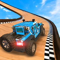 Mega Ramp Police Car Stunts Cop Car GT Racing Game