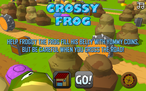 Crossy Frog Crossing Road