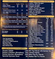 Blue Ocean Cafe menu 1