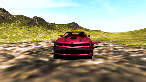 Android application Flying American Car Simulator screenshort