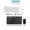 Bộ Phím Chuột Không Dây Rapoo 8000M Multi - Mode Bluetooth + Usb Wireless