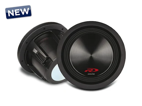 Alpine 8" Type-R subwoofer (4 ohm + 4 ohm)