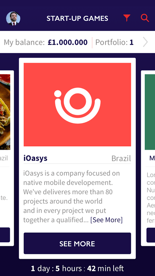 Startup Games Screen 3
