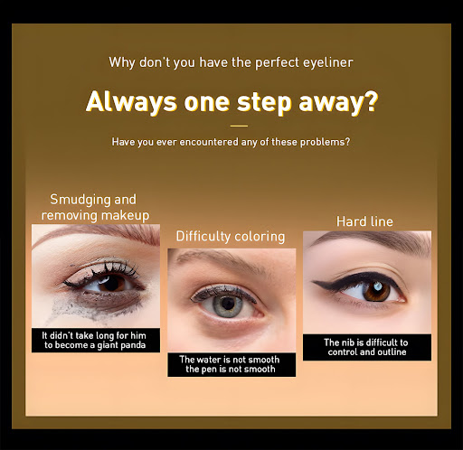 Title 5, Eyeliner liquide waterproof, séchage rapide, re...