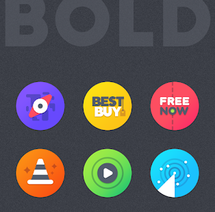 BOLD - ICON PACK Screenshot