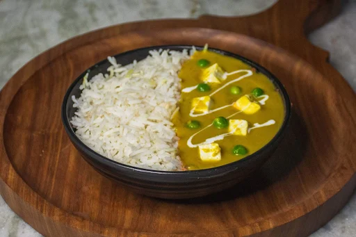 Matar Paneer Rice Bowl