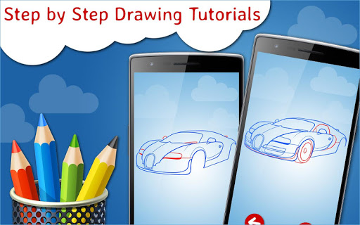 Screenshot How to Draw Super Cars: Drawin