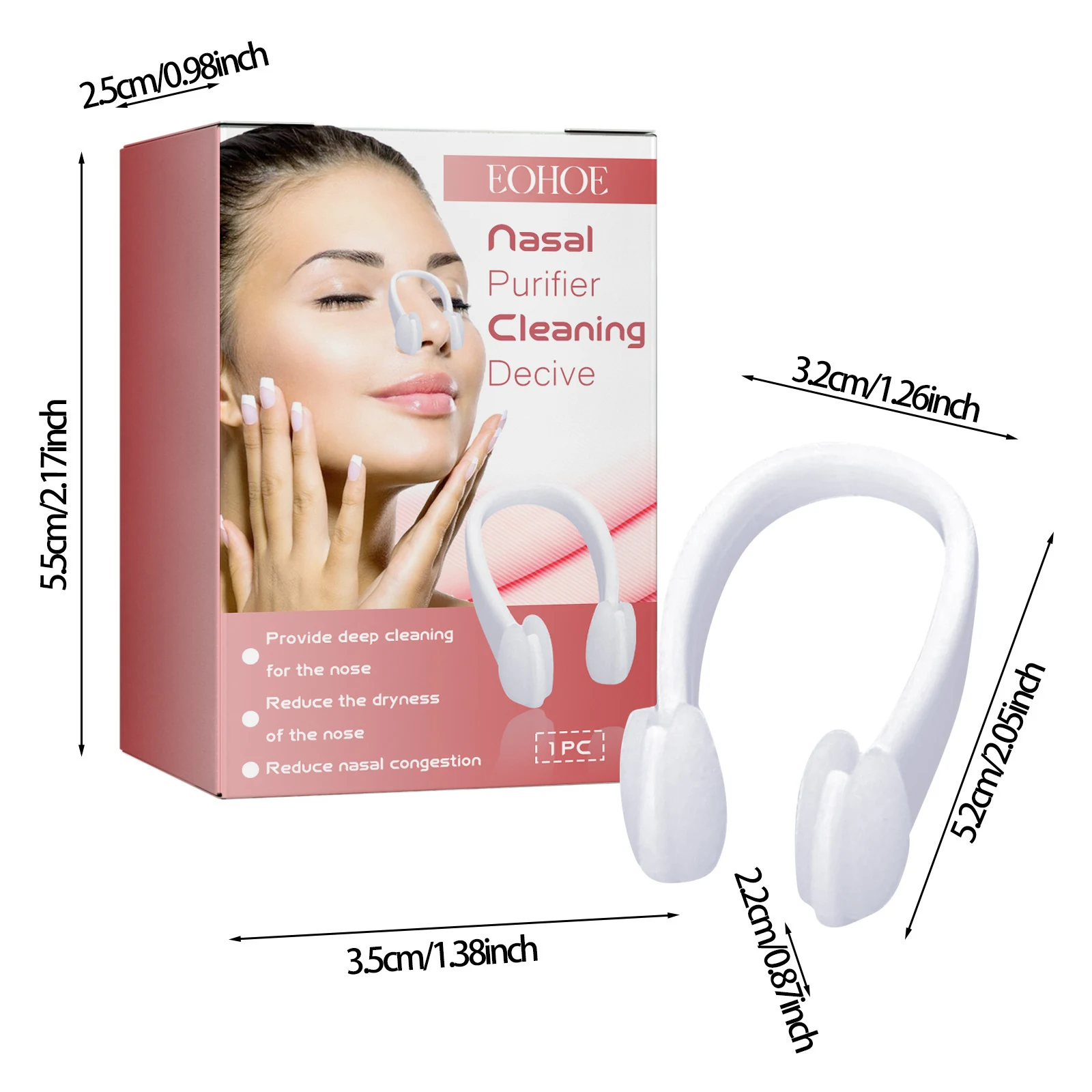 Title 2, Handmatige Neusmassager Reiniging & Verlichting...