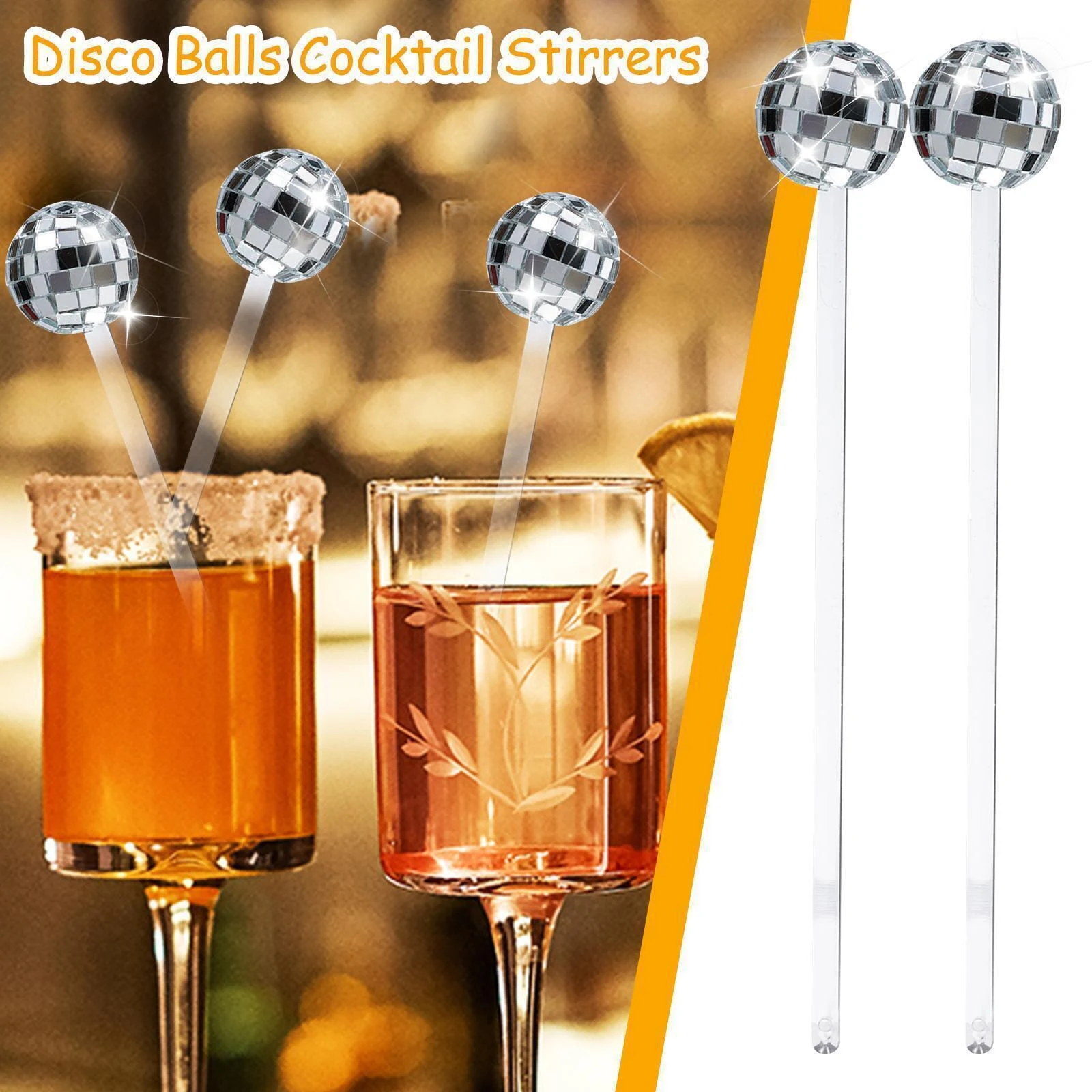 Title 1, Disco Cocktail Muddler voor Feestjes. Plet moei...