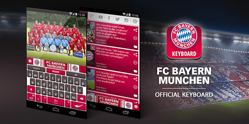 공식 FC Bayern Munich 키보드