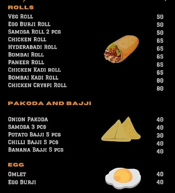 Snacks Hub menu 