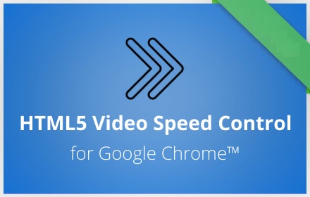 HTML5 Video Speed Control for Google Chrome™ small promo image