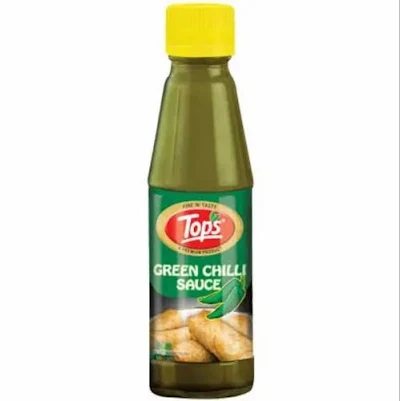 Tops Green Chilli Sauce - 200 gm