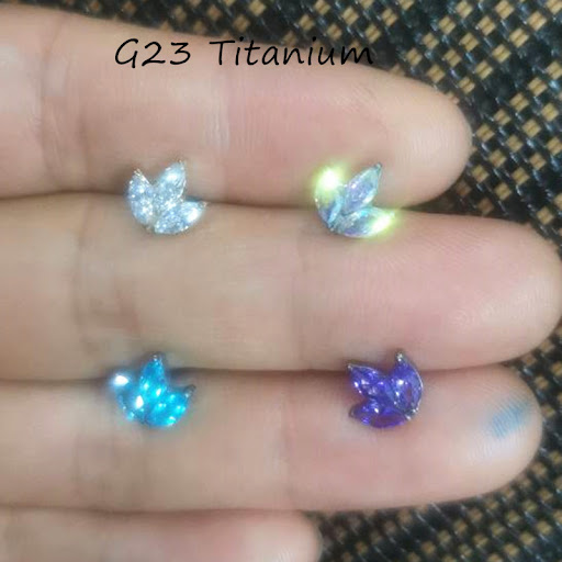 Title 2, G23 Titanium Alloy Puncture Perforation Ornamen...