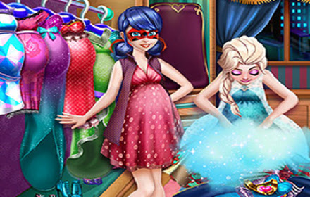 Ladybug and Elsa Pregnant Wardrobe small promo image