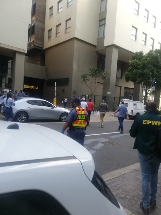 Workers were evacuated from CCI South Africa, a call centre in Umhlanga, after complaints about unsafe working conditions during the lockdown.