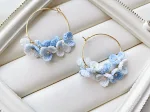Duan dyed light blue