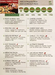 La Pino'z Pizza menu 1