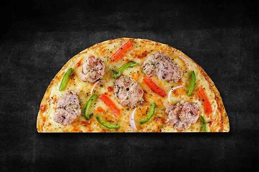 Chicken Kebab Kaboodle Semizza (Half Pizza)(Serves 1)