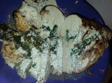 Ricotta & Spinach Stuffed Chicken Breast