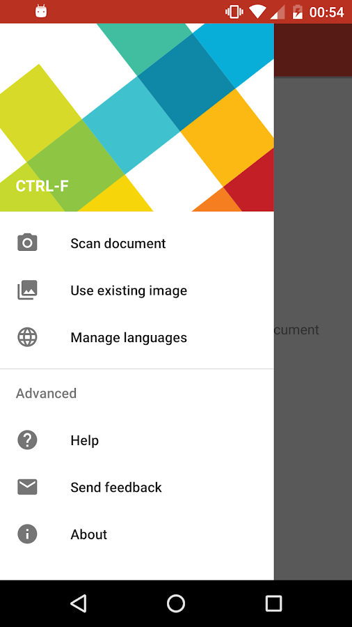   CTRL-F - Search the real world – Capture d'écran 