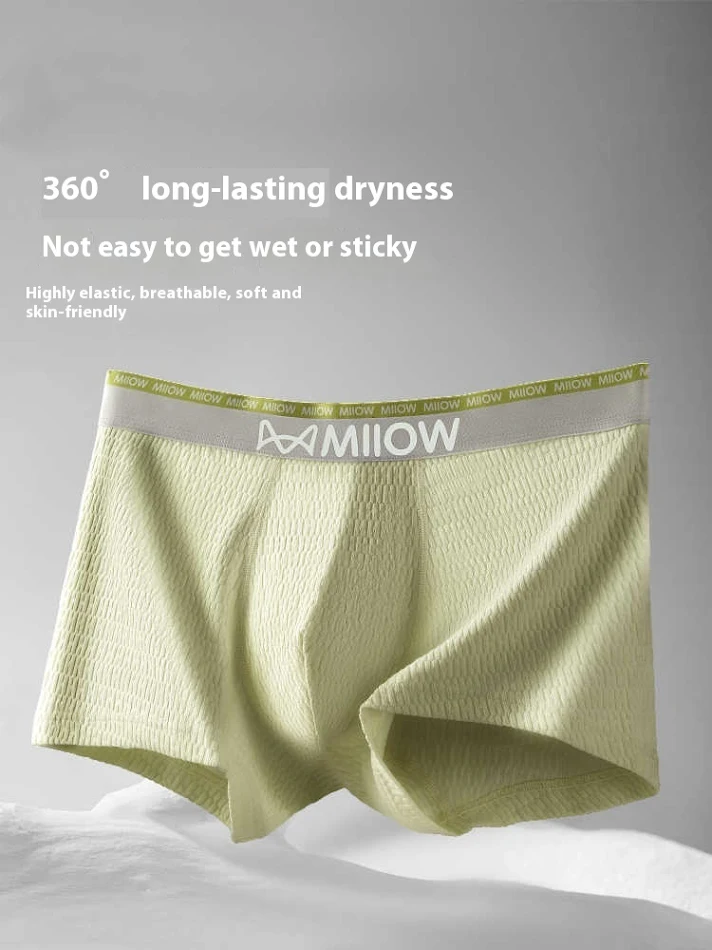 Men's Bubble Cotton Underwear, pure cotton, antibacterial, breathable boxer shorts, providing comfort and hygiene all da