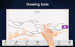 Scenery Draw Step by Step Screenshot