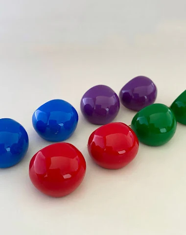 Collier et boucles d'oreilles boule - 0
