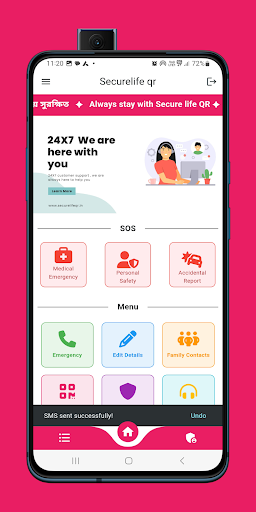 Screenshot Secure Life QR