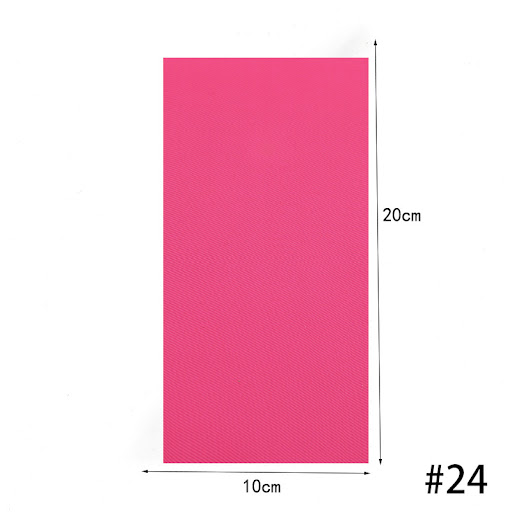 Title 22, 34 Colors 20x10 Self-Adhesive Cloth Patch for J...