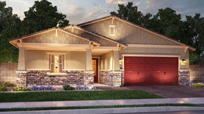 Bailey Plus floor plan by Meritage Homes in Lakeview Trails at Morrison Ranch Gilbert AZ 85296