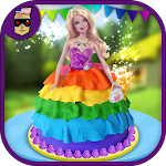 Cover Image of डाउनलोड Rainbow Doll Cake Maker Chef 1.0.2 APK