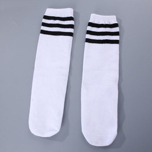 Title 3, Mens and Womens Cotton Skinny Thigh-high Sock...