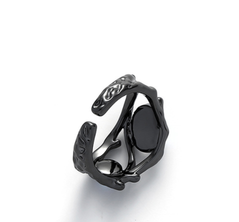 Moonstone Hollow Ring Female Niche Design – Elevate Your Style. Experience elegance and a touch of mystique with this un