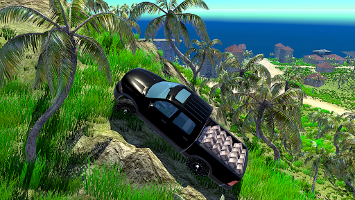4x4 Off-Road Truck Simulator: Tropical Cargo APK MOD screenshots 3