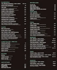 Cafe Cues And Cushions menu 1