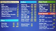 Ek Pahadi Dhaba menu 1